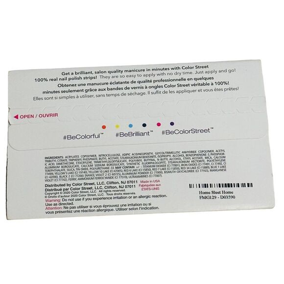 3/$20💘 Color Street Nail Polish Strips in Home Sleet Home - Picture 10 of 13